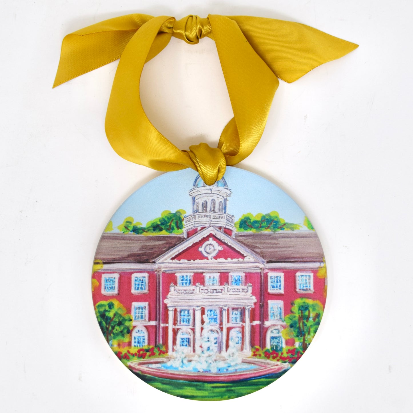 Elon Landmark Acrylic Ornament