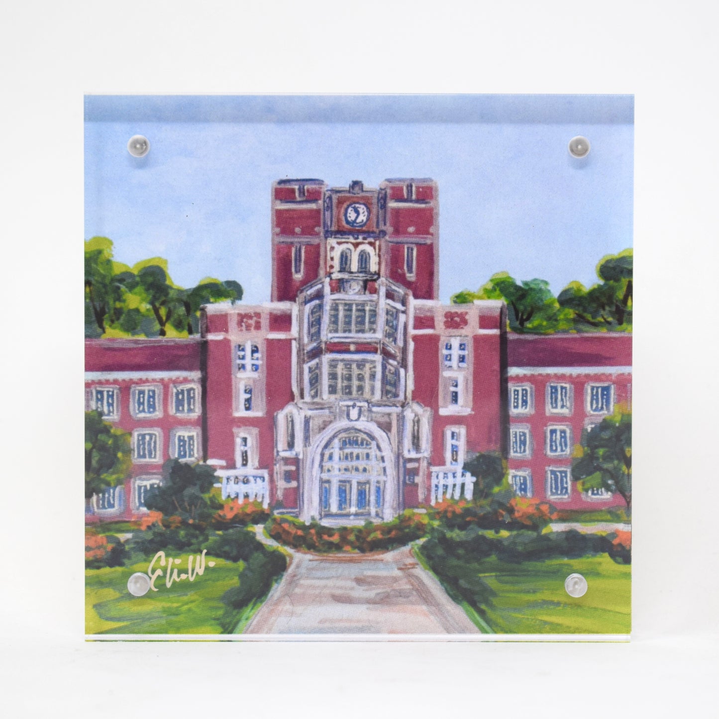 Tennessee Landmark Acrylic Block - 4x4