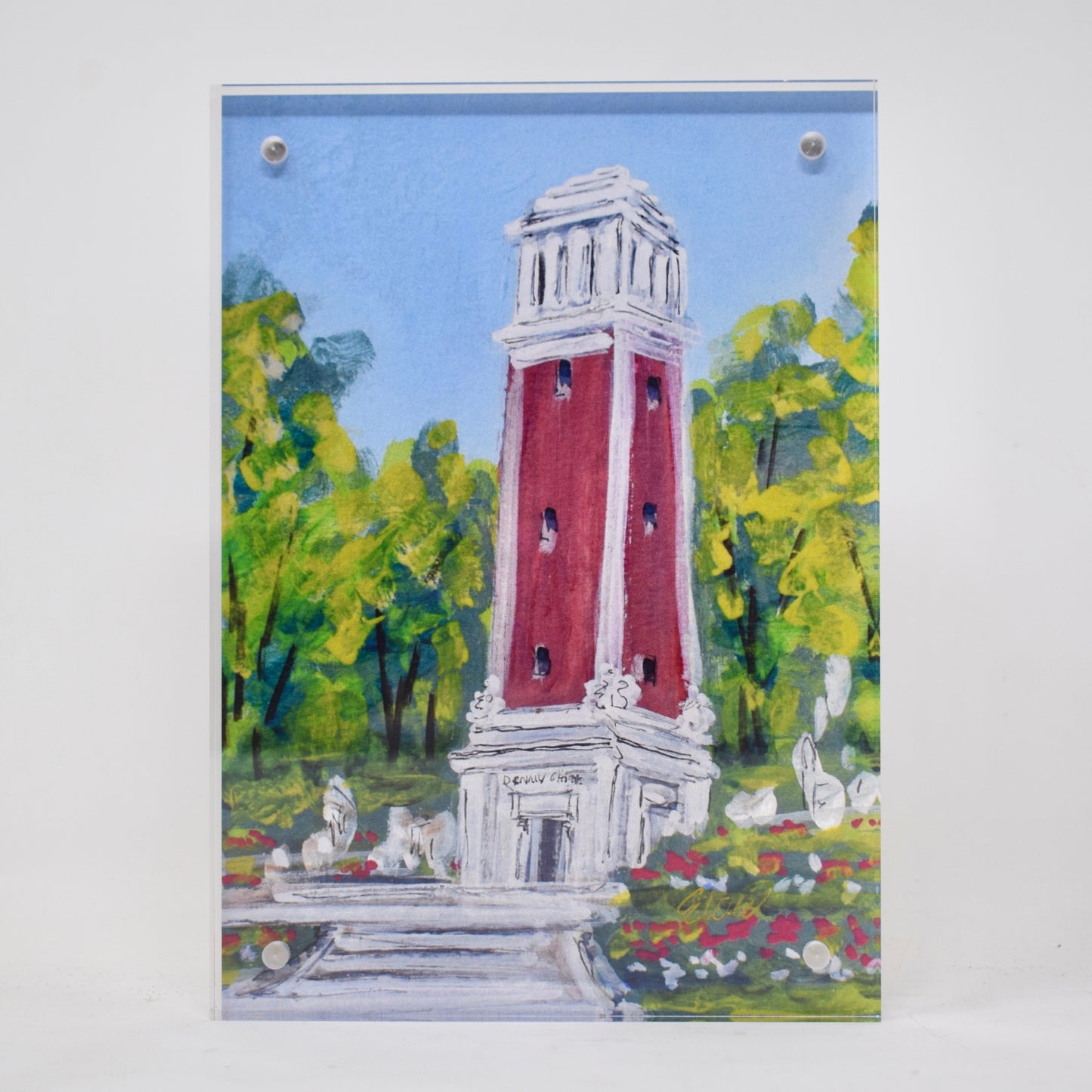 Alabama Landmark Acrylic Block - 5x7