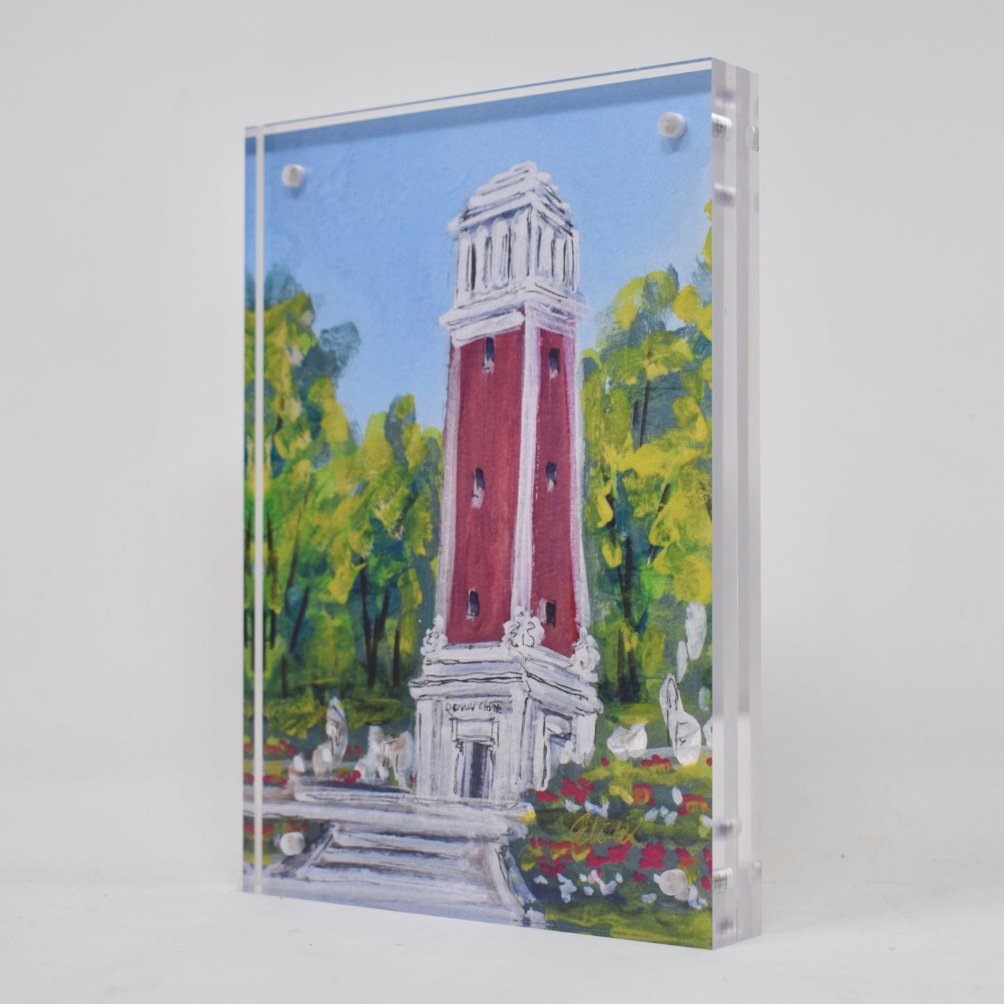 Alabama Landmark Acrylic Block - 5x7