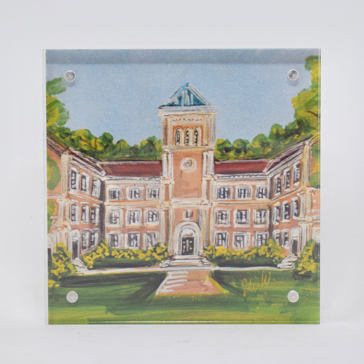Broughton Landmark Acrylic Block - 4x4