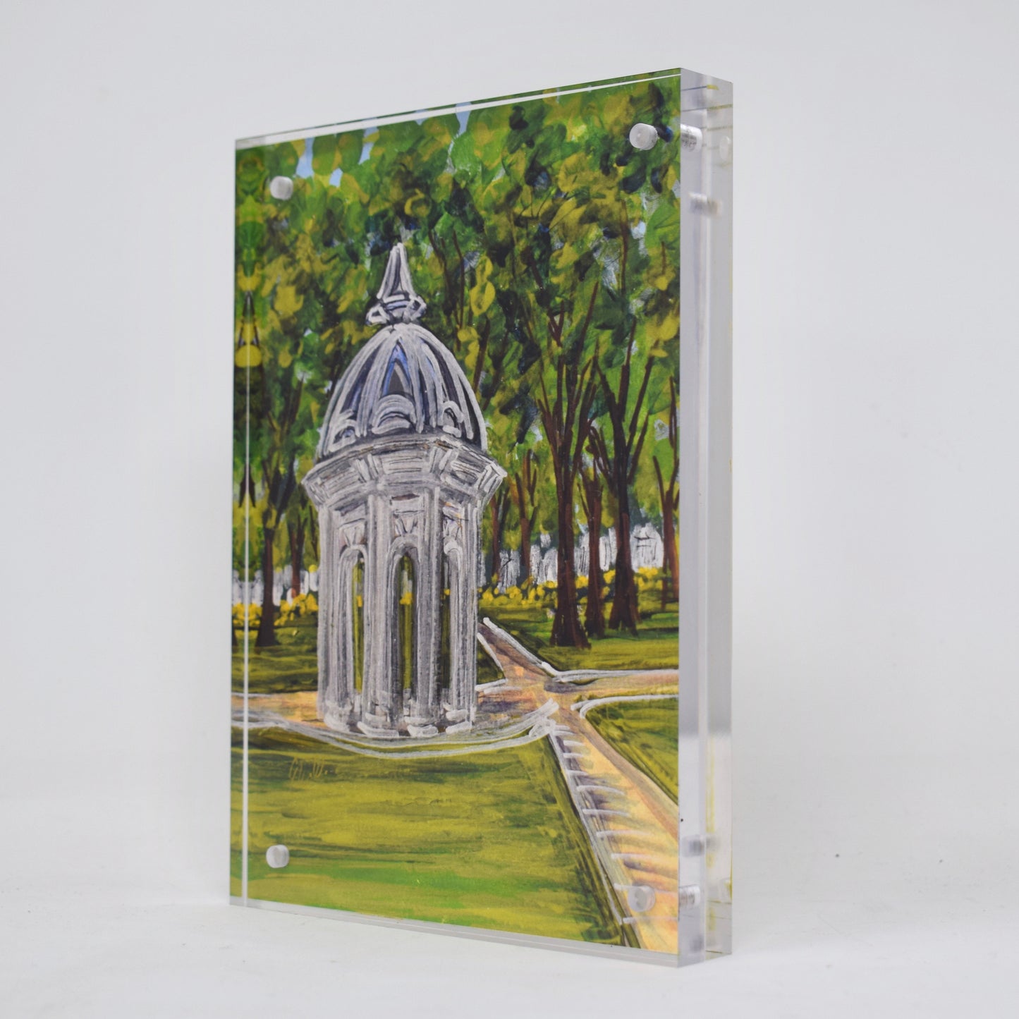 ECU Landmark Acrylic Block - 5x7