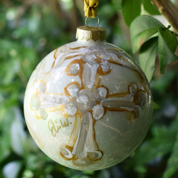 Peace Cross Ornament
