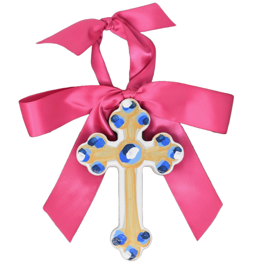 Pink Hallelujah Cross - 6"