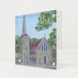 Christ Episcopal Church Landmark Acrylic Block - 4x4