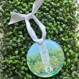 Furman Landmark Acrylic Disc Ornament