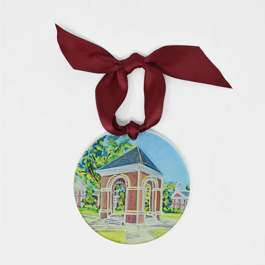 Hampden-Sydney Landmark Acrylic Disc Ornament