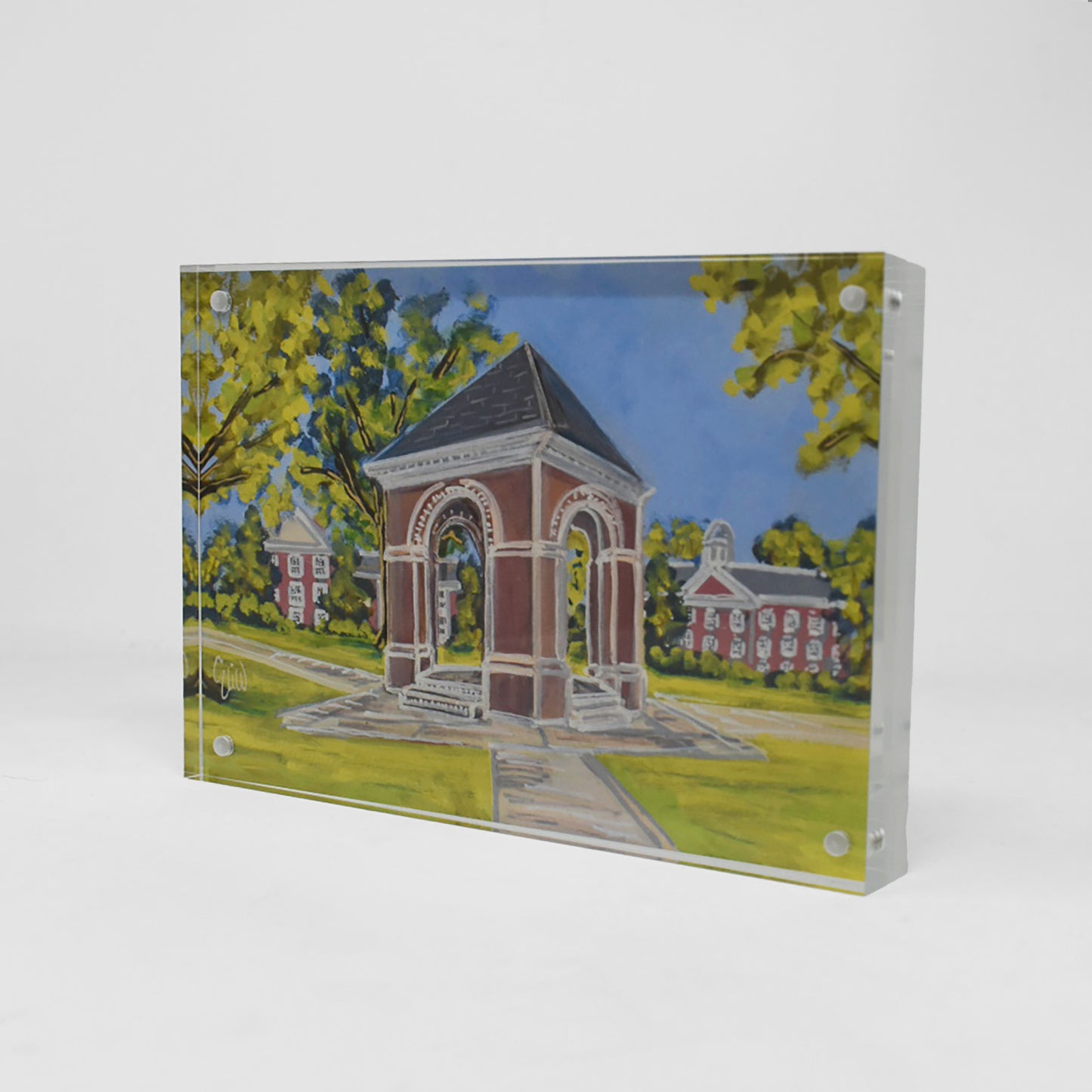 Hampden-Sydney Landmark Acrylic Block - 5x7