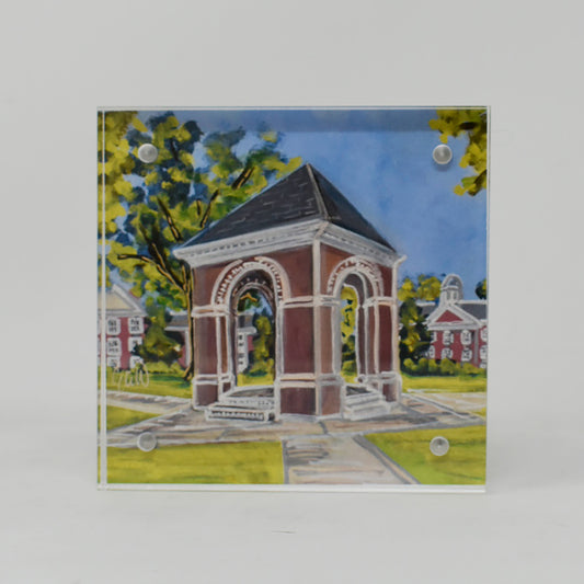 Hampden-Sydney Landmark Acrylic Block - 4x4