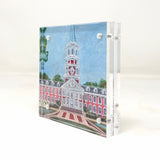 High Point University Landmark Acrylic Block - 4x4