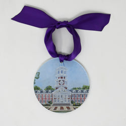 High Point University Landmark Acrylic Disc Ornament