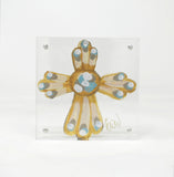 Joy Cross Acrylic Block
