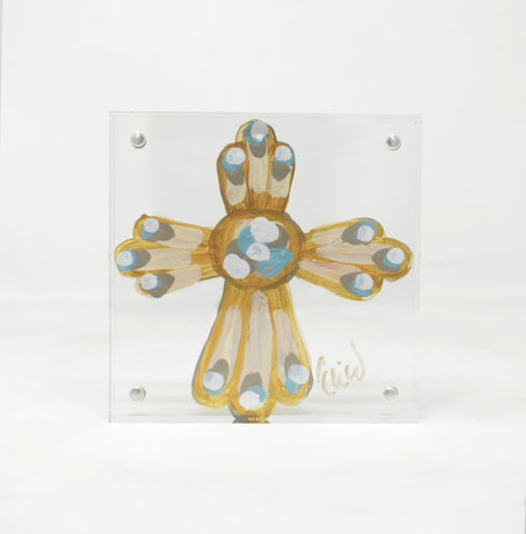 Joy Cross Acrylic Block