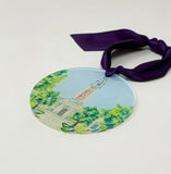 LSU Landmark Acrylic Disc Ornament