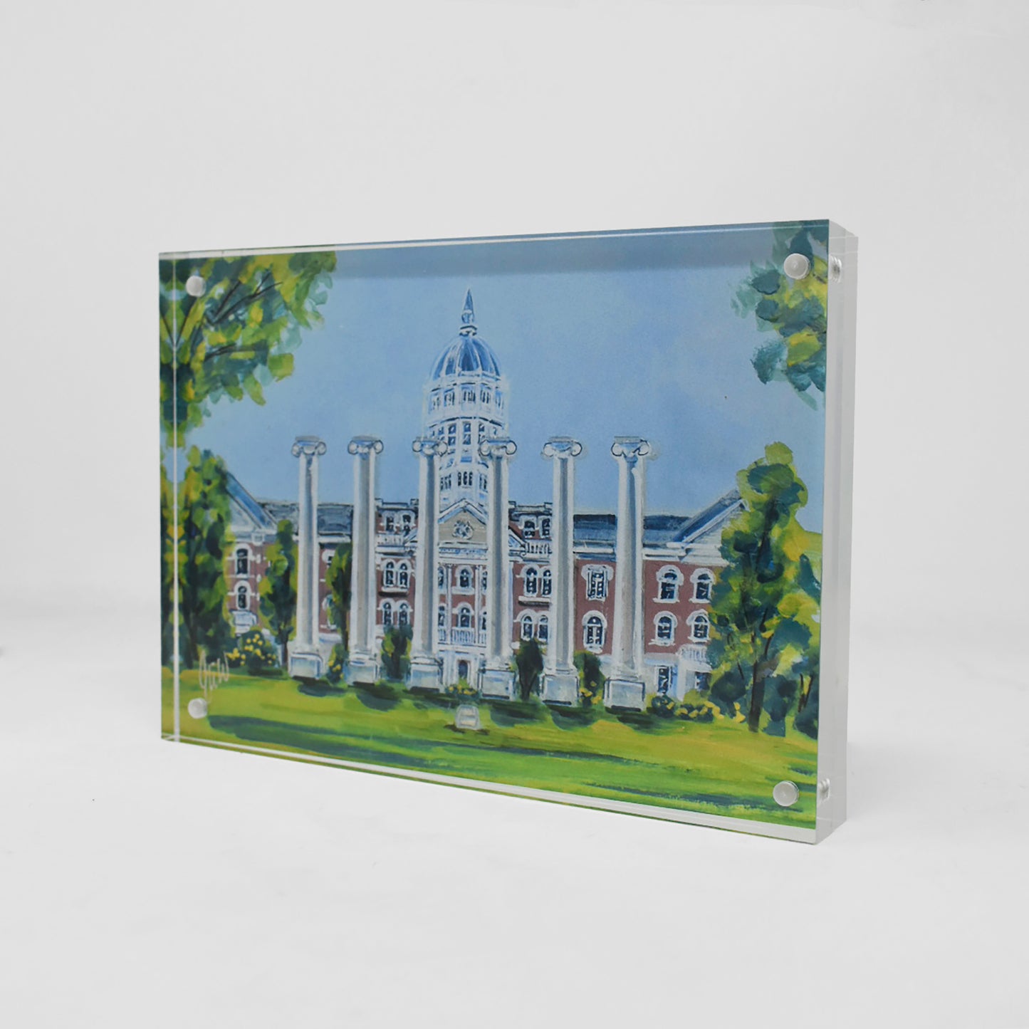 University of Missouri Landmark Acrylic Block - 5x7