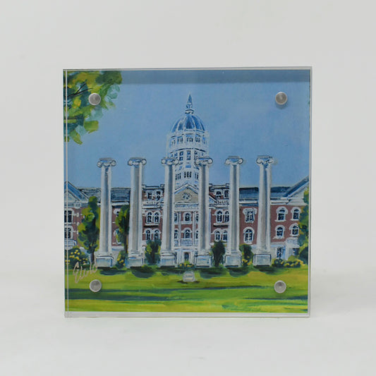 University of Missouri Landmark Acrylic Block - 4x4