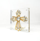 Nordic Cross Acrylic Block