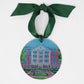 Peace College Landmark Acrylic Disc Ornament