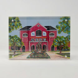Presbyterian College Landmark Acrylic Block - 5x7