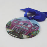 Presbyterian College Bailey Memorial Landmark Acrylic Disc Ornament