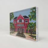 Presbyterian College Landmark Acrylic Block - 5x7