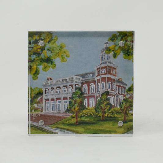 Randolph-Macon Landmark Acrylic Block - 4x4