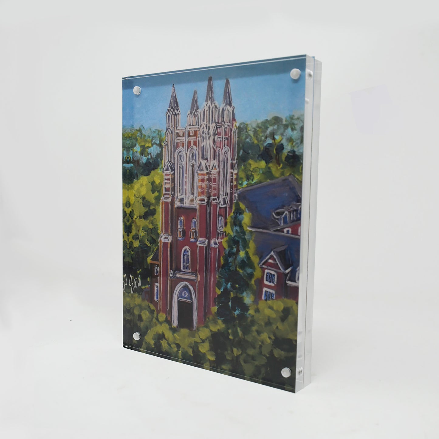 University of Richmond Landmark Acrylic Block - 5x7