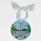 University of Texas Landmark Acrylic Disc Ornament