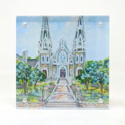 Villanova University Landmark Acrylic Block - 4x4