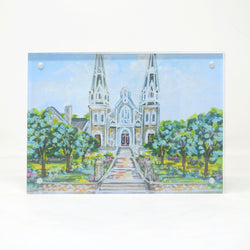Villanova University Landmark Acrylic Block - 5x7