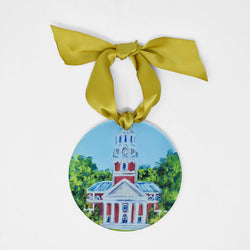 Wake Forest Landmark Acrylic Disc Ornament