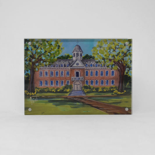 William and Mary Landmark Acrylic Block - 5x7