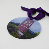Western Carolina University Landmark Acrylic Disc Ornament