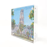 Yale University Landmark Acrylic Block - 4x4