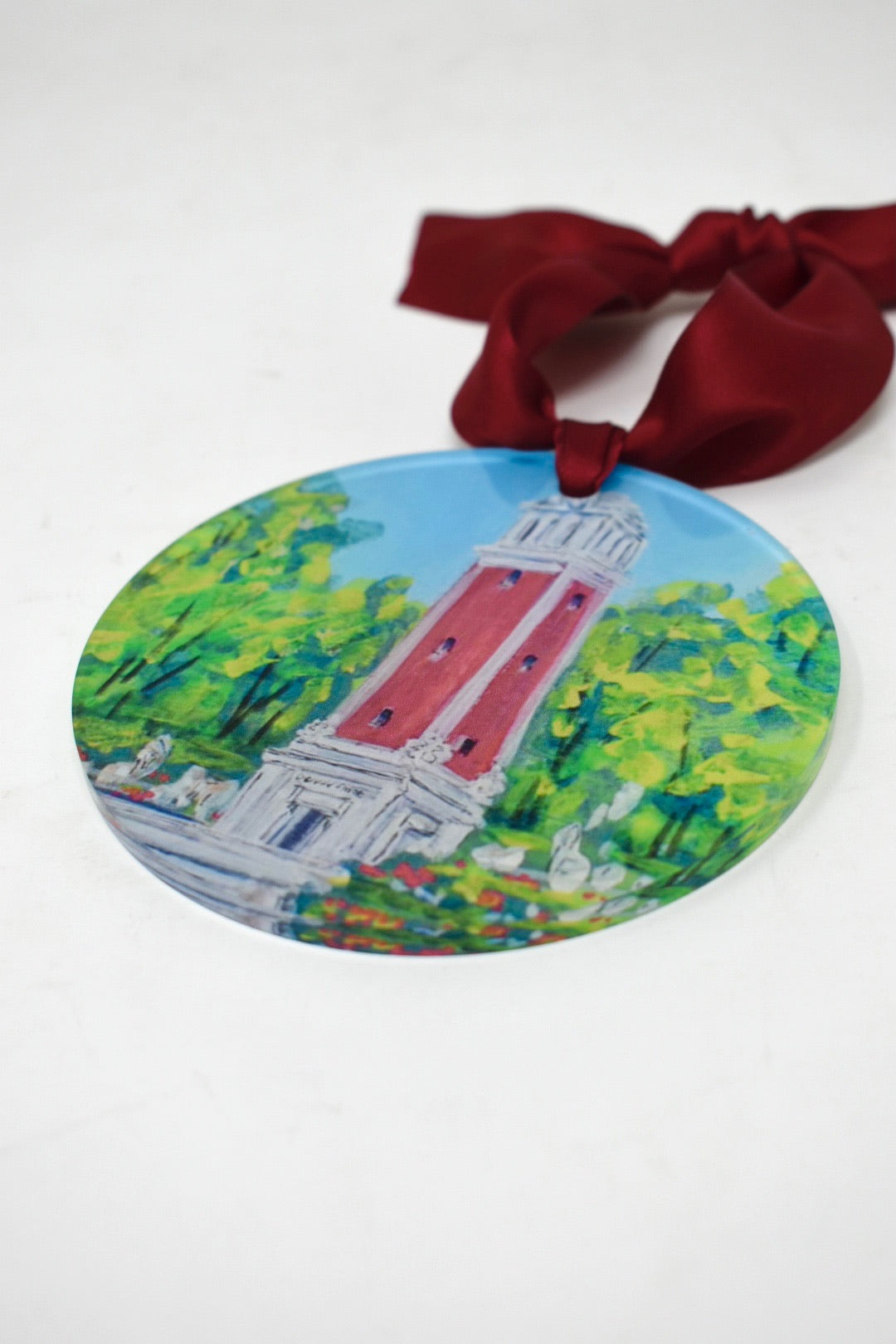 University of Alabama Landmark Acrylic Disc Ornament