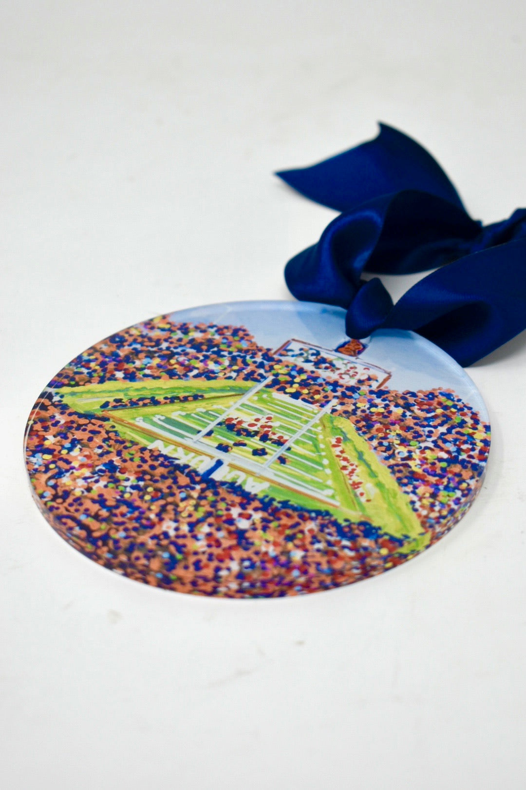 Jordan-Hare Stadium Landmark Acrylic Disc Ornament