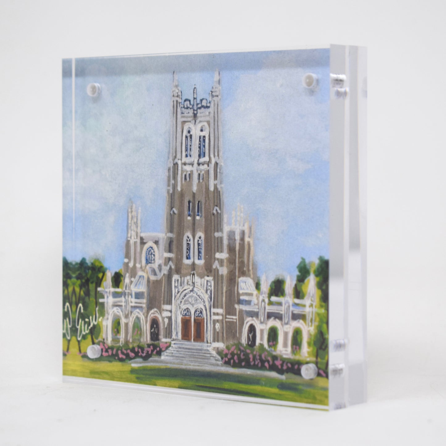 Duke Landmark Acrylic Block - 4x4