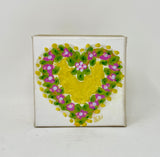 Heart Floral Art/Citron