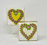 Heart Floral Art/Citron