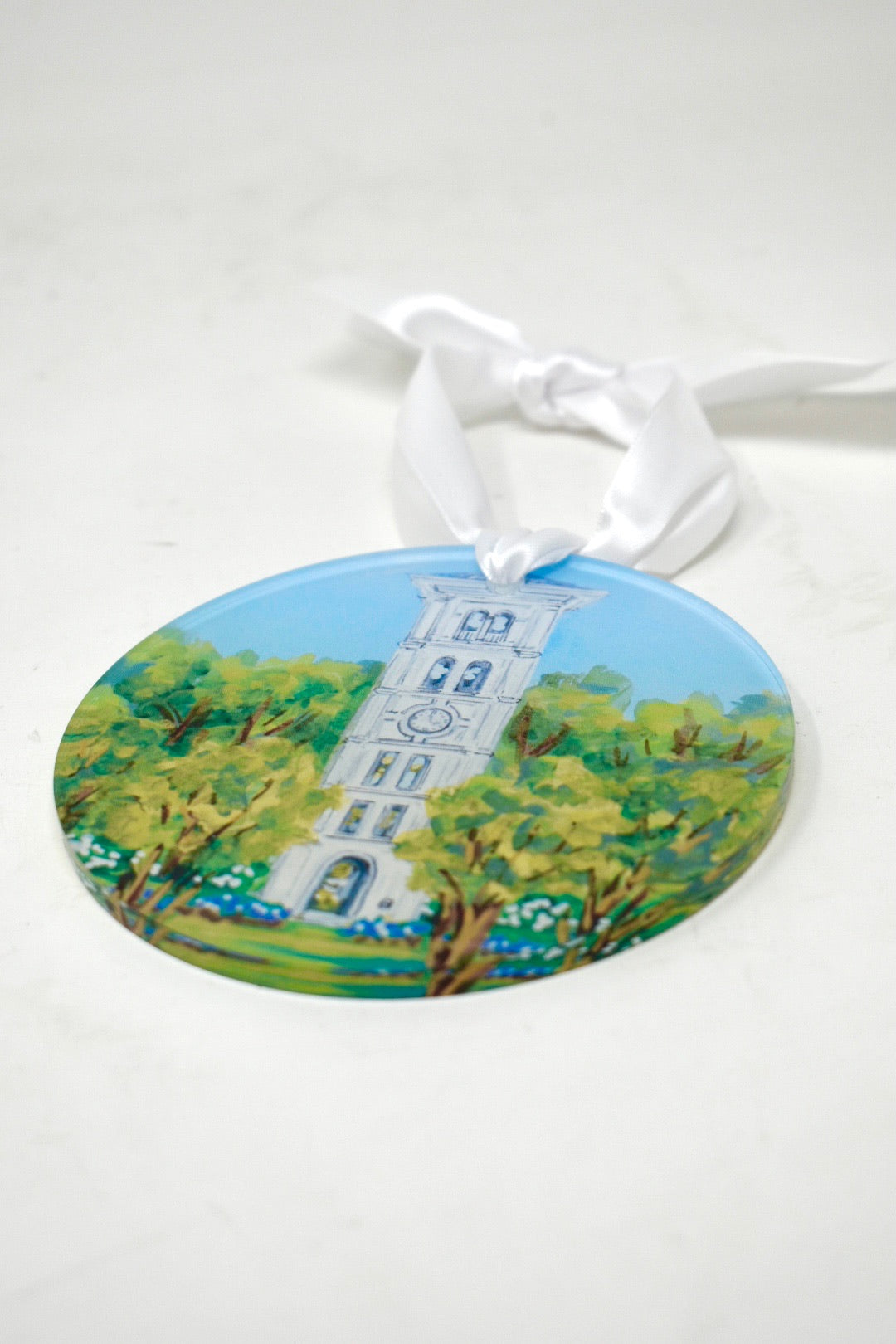 Furman Landmark Acrylic Disc Ornament