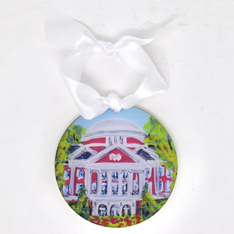 Meredith College Landmark Acrylic Disc Ornament