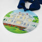 St. David's Landmark Acrylic Disc Ornament