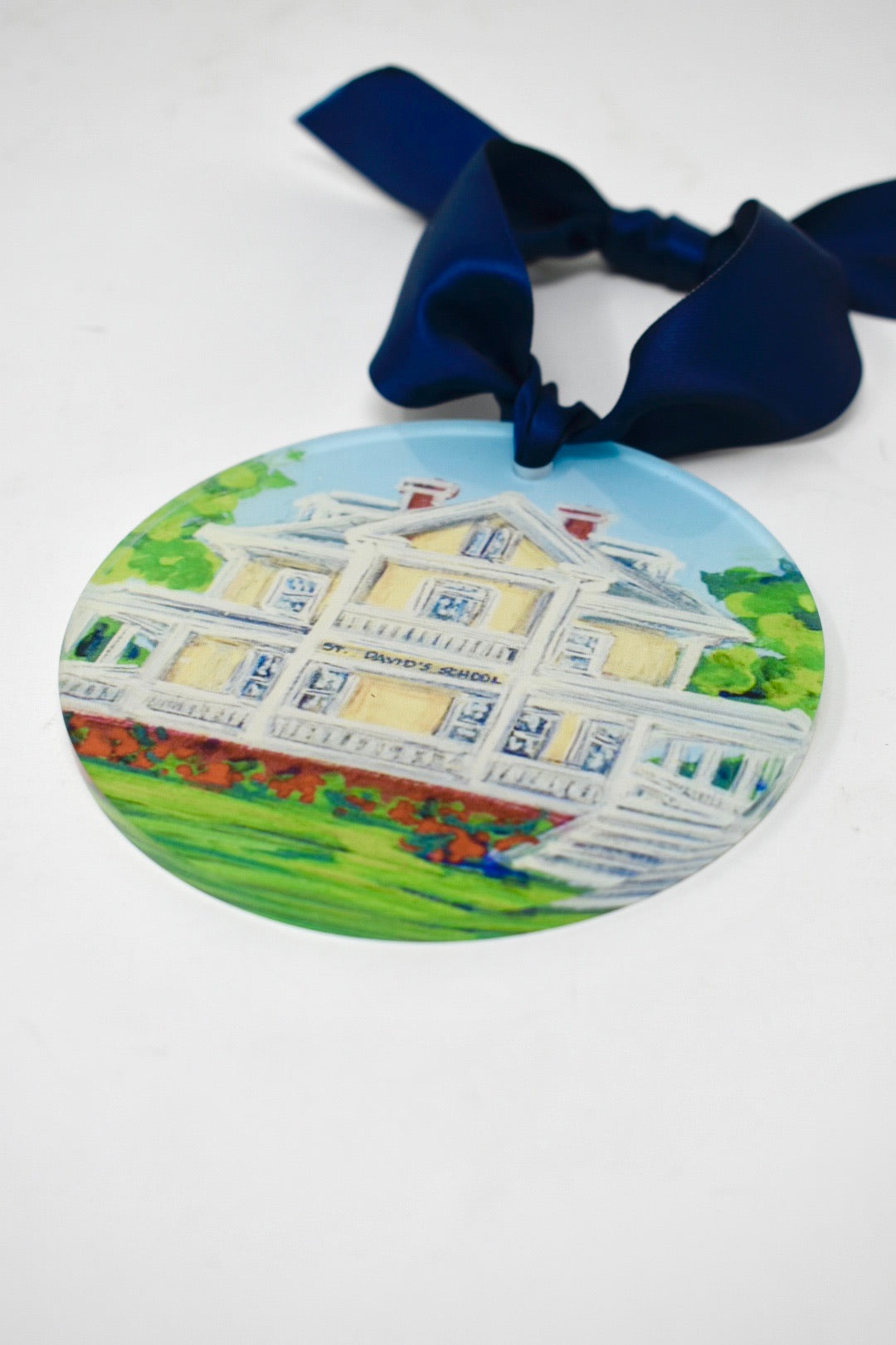 St. David's Landmark Acrylic Disc Ornament