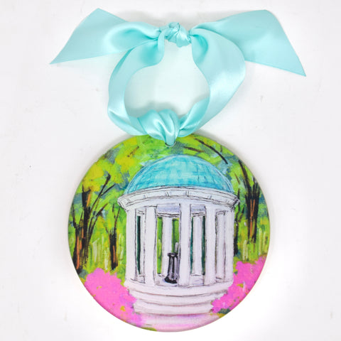 UNC Landmark Acrylic Disc Ornament