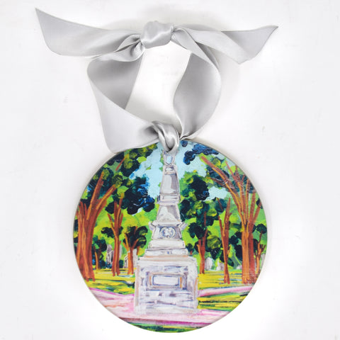 USC Landmark Acrylic Disc Ornament