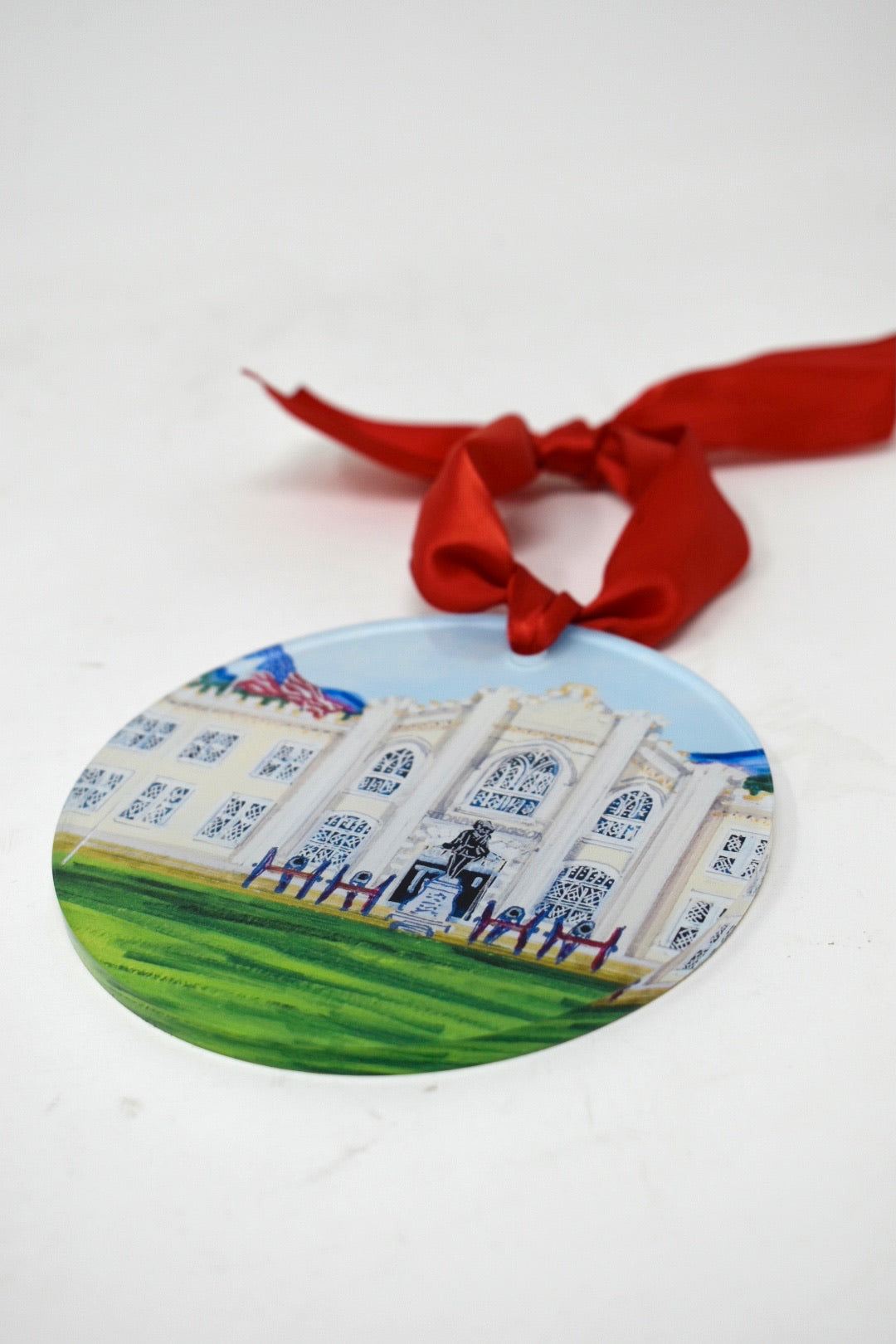 VMI Landmark Acrylic Disc Ornament