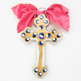 Hallelujah Cross (pink)