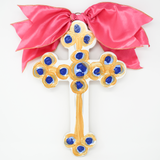 Hallelujah Cross (pink)