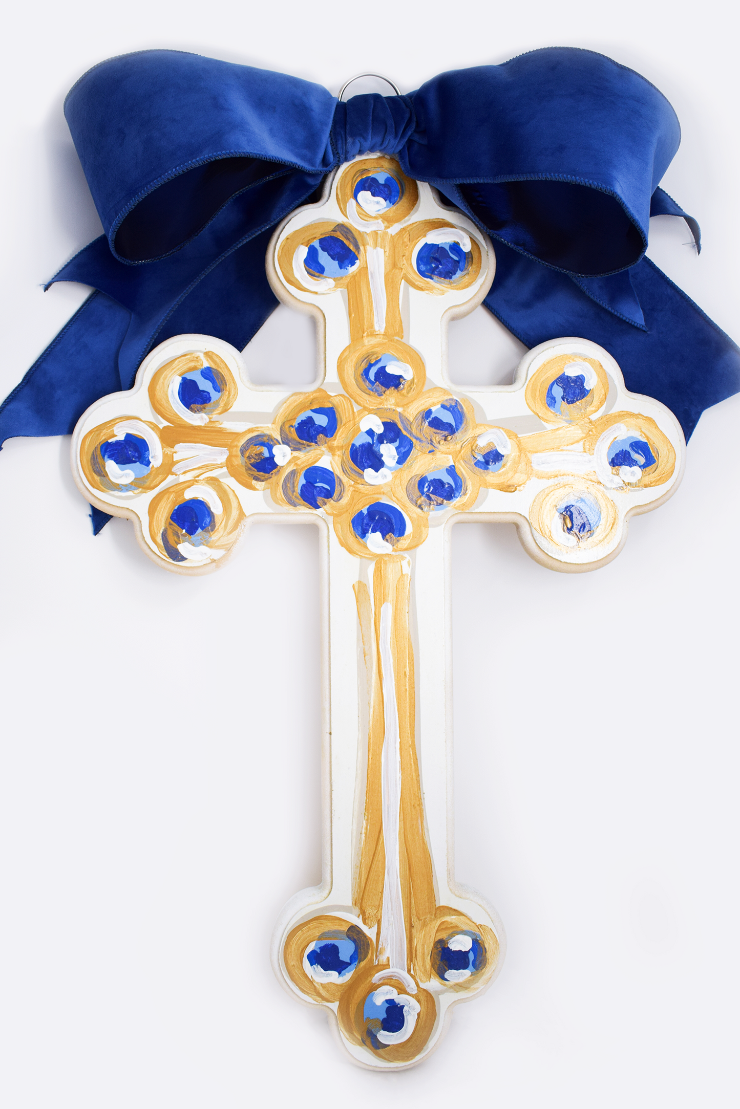 Hallelujah Cross (blue)