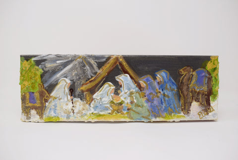 Nativity Scene Canvas